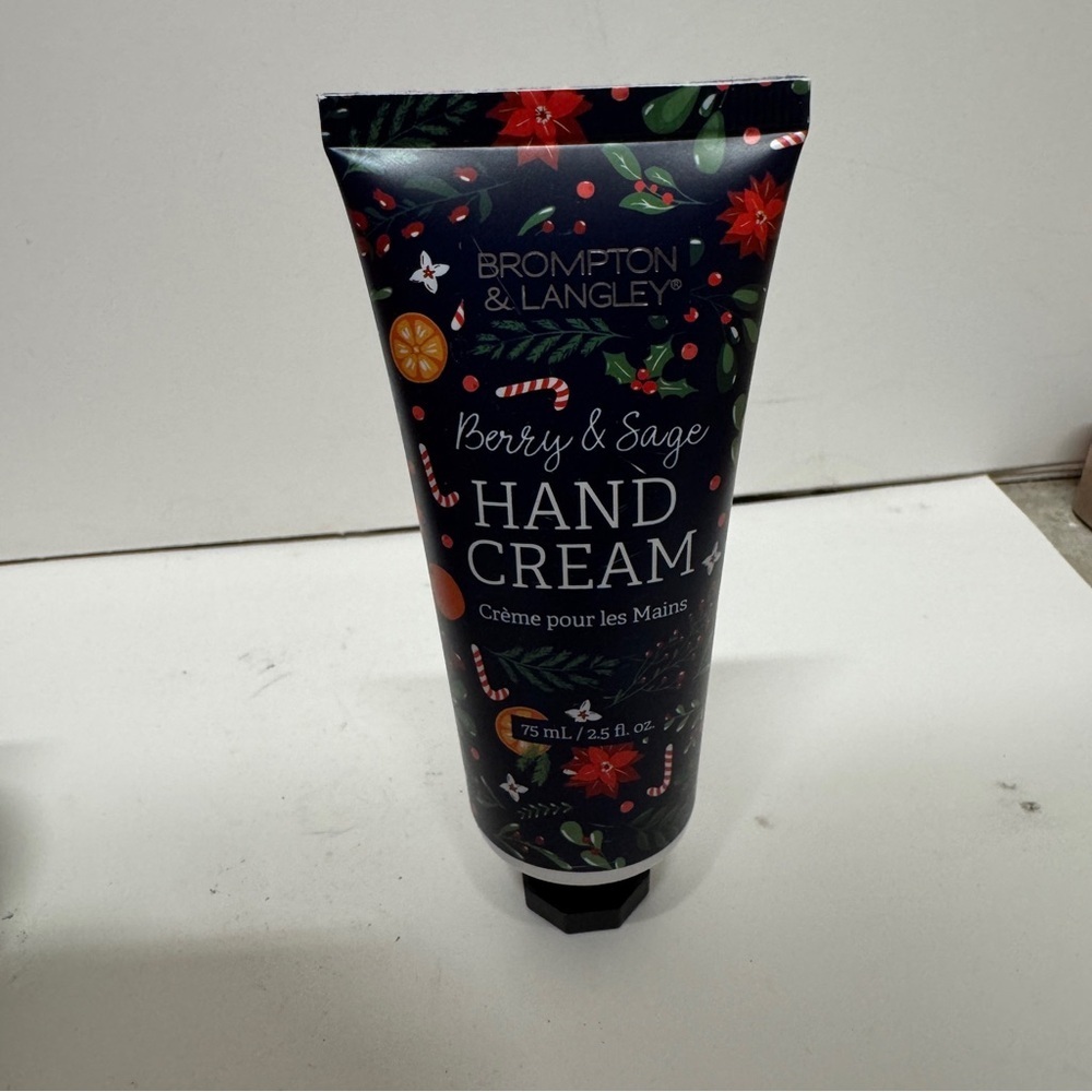 Brompton Langley Berry Sage Hand Cream 2.5 OZ - Picture 1 of 4